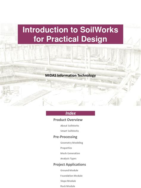 Introduction to SoilWorks for Practical Design .